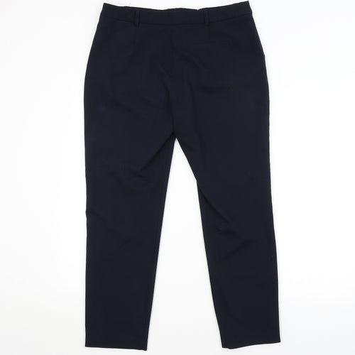 George Womens Blue   Trousers  Size 12 L26 in