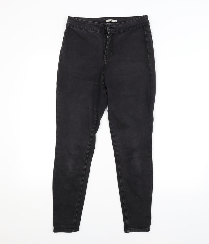 TU Womens Grey   Straight Jeans Size 12 L26 in