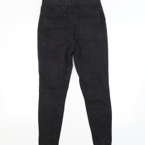 TU Womens Grey   Straight Jeans Size 12 L26 in