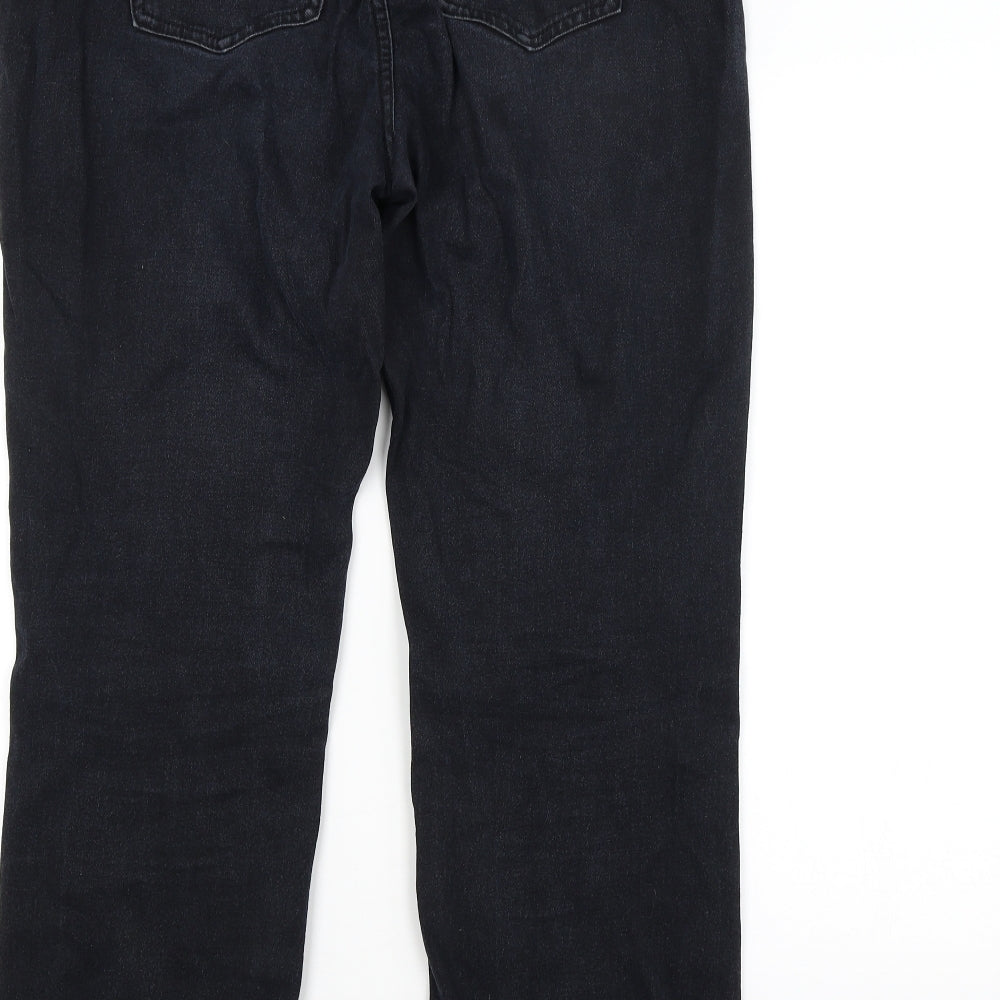 Cotton Traders Womens Blue   Straight Jeans Size 16 L27 in