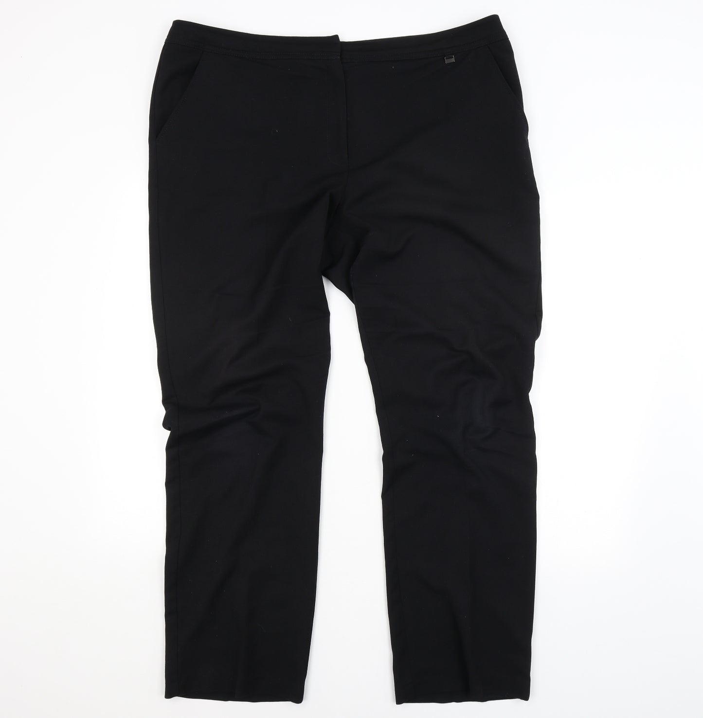 Bonmarché Womens Black   Trousers  Size 18 L30 in