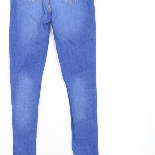 DENIM CO. Womens Blue   Skinny Jeans Size 8 L26 in