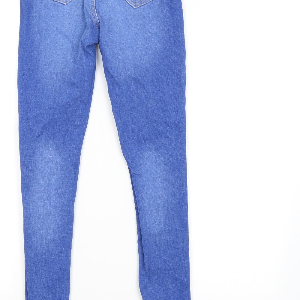 DENIM CO. Womens Blue   Skinny Jeans Size 8 L26 in