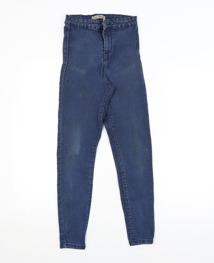 DENIM CO. Womens Blue Skinny Jeans Size 8 L26 in