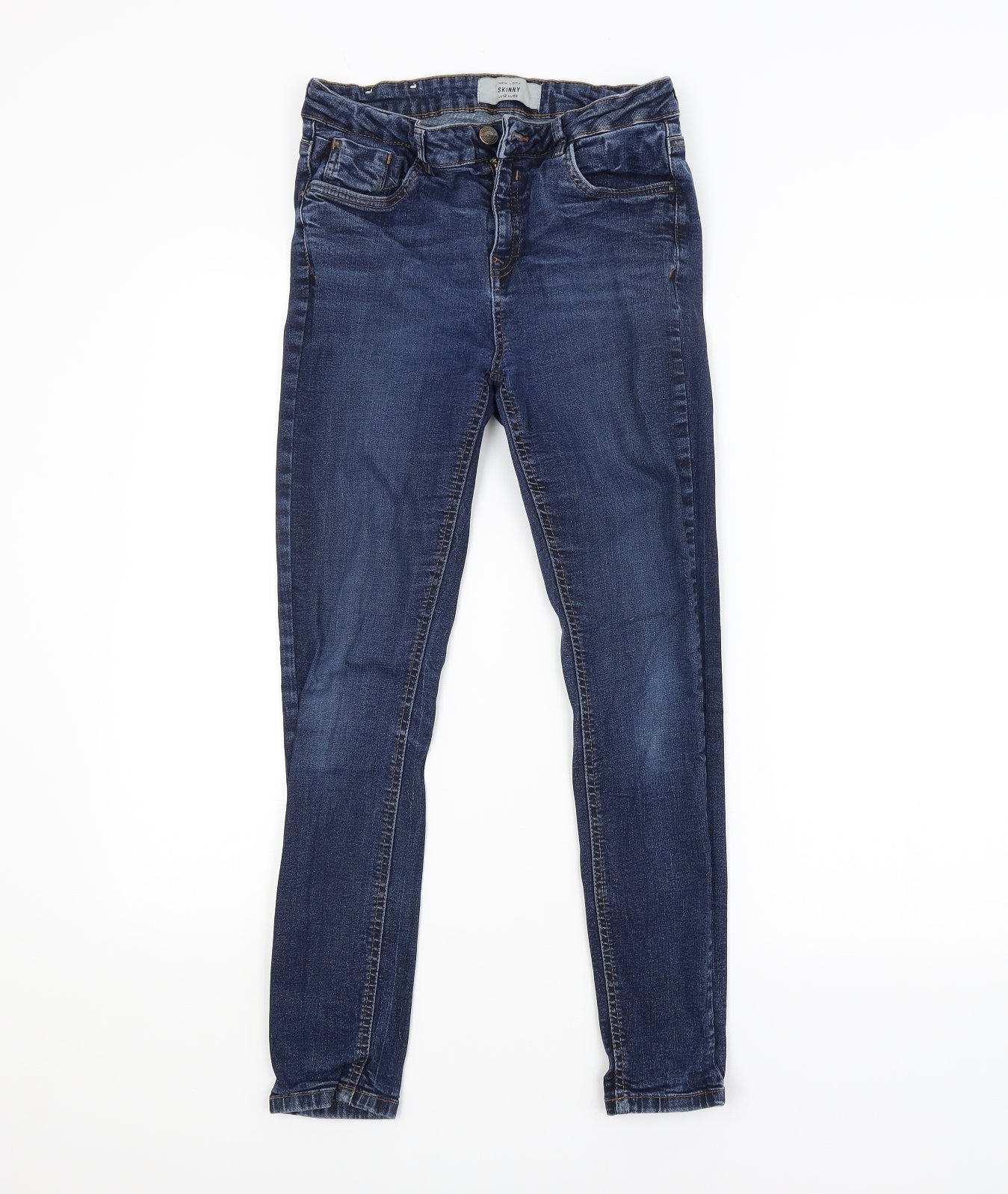New Look Womens Blue   Skinny Jeans Size 12 L25 in