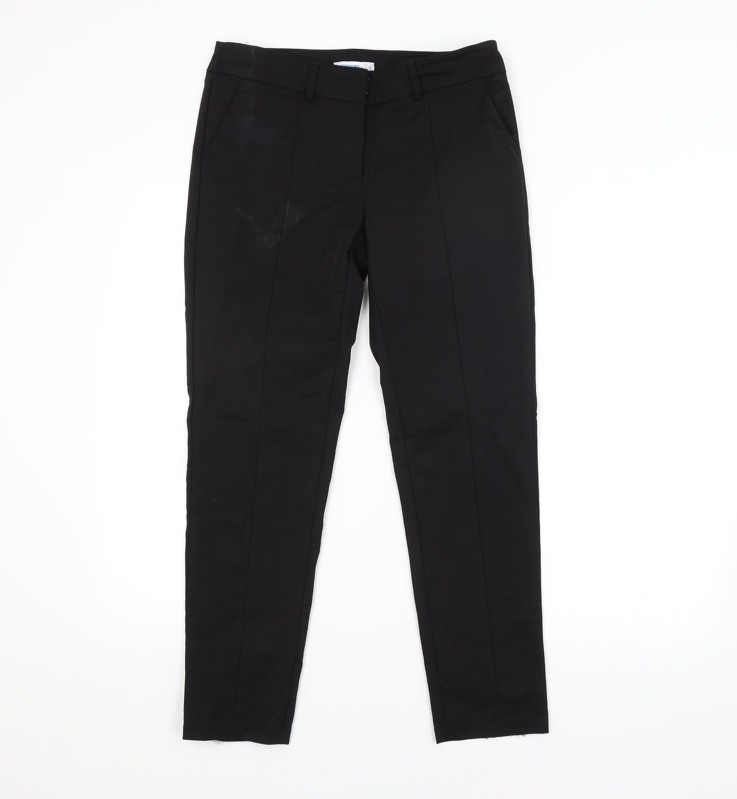 ValleyGirl Womens Black   Trousers  Size 10 L26 in