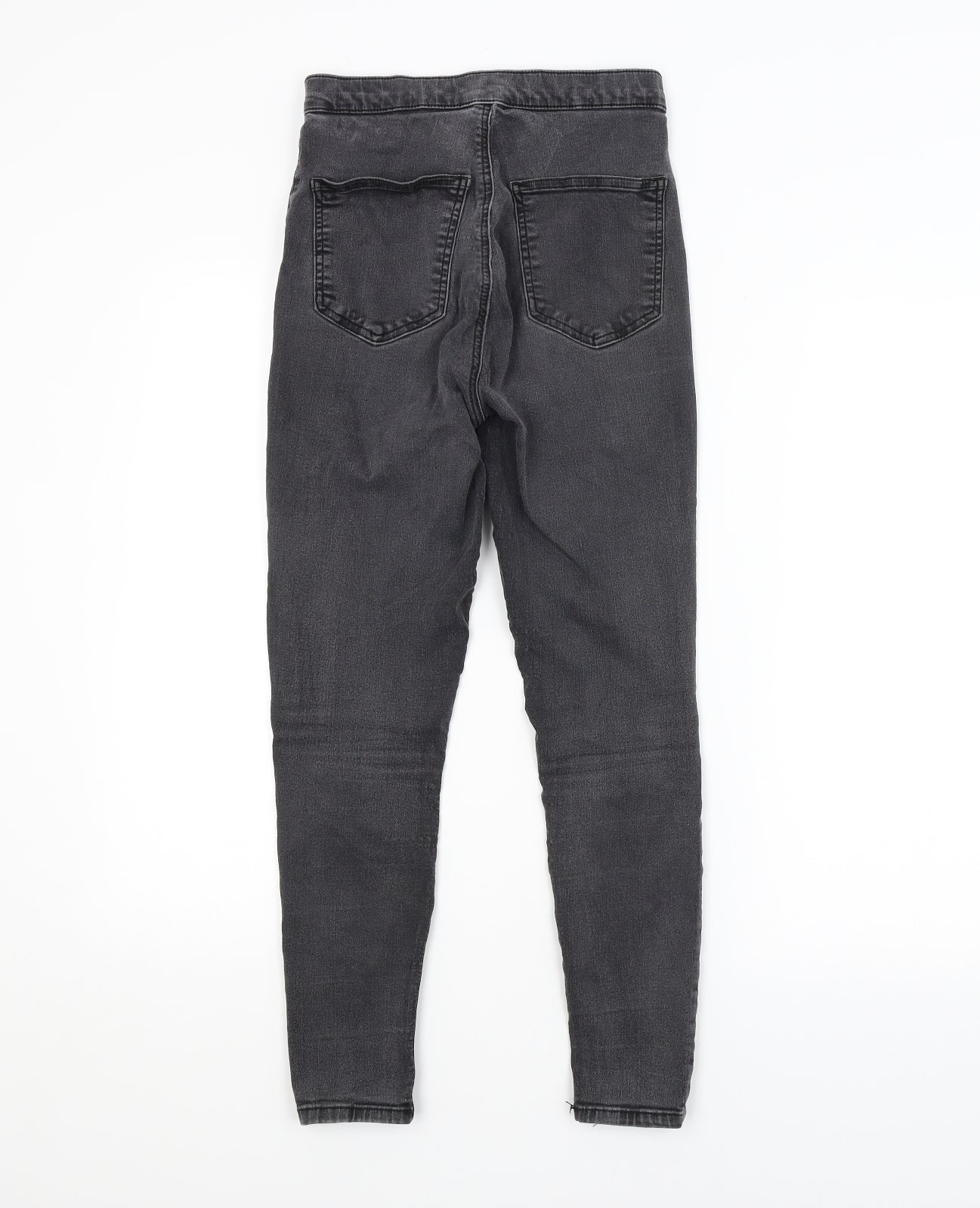 Topshop Womens Grey   Skinny Jeans Size 30 in L30 in