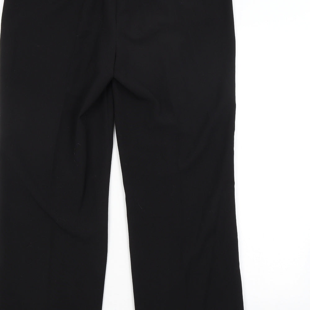 Maine Womens Black   Trousers  Size 12 L27 in