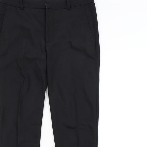 Zara Womens Black   Trousers  Size 10 L26 in