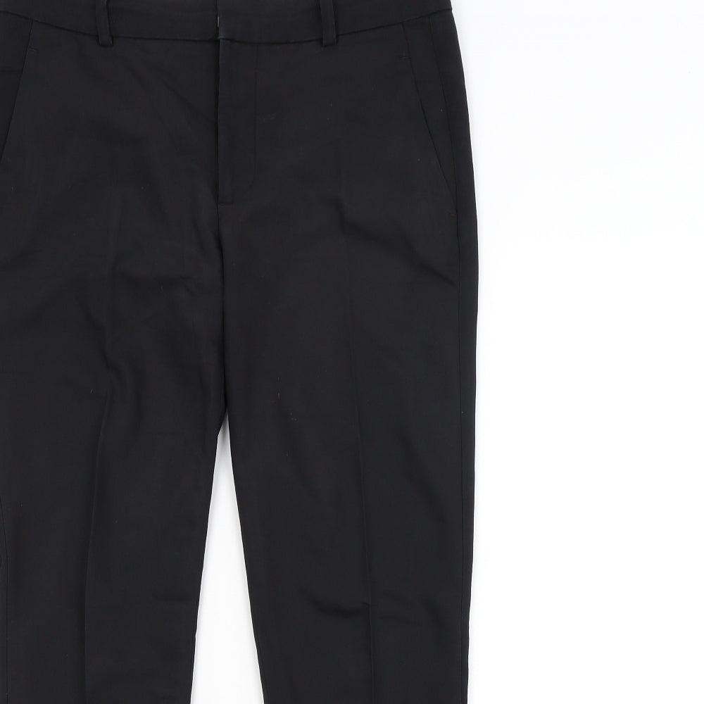 Zara Womens Black   Trousers  Size 10 L26 in