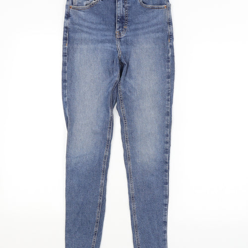 Topshop Womens Blue   Skinny Jeans Size 26 in L32 in