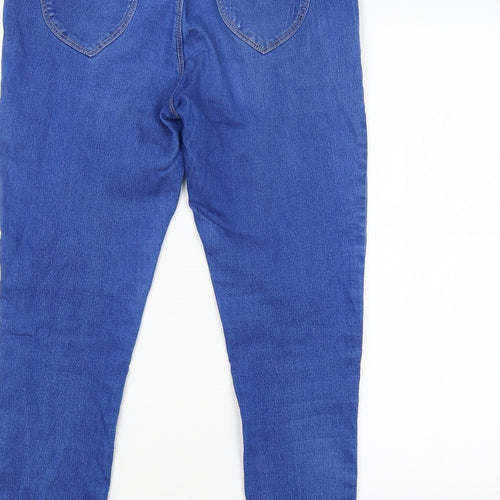 Dorothy Perkins Womens Blue   Jegging Leggings Size 8 L25 in