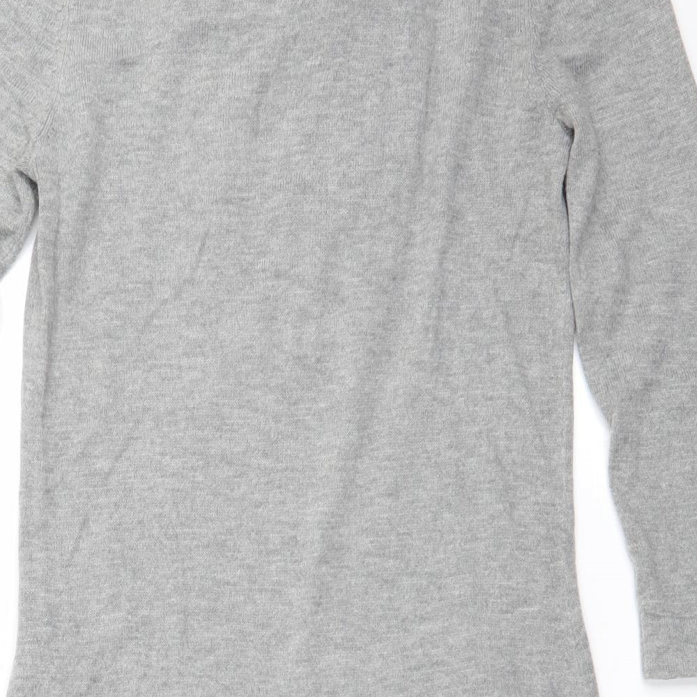 Wallis Womens Grey   Jumper Dress  Size 10