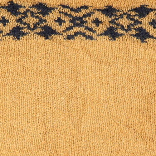 LEON & HARPER Womens Gold   Cardigan Jumper