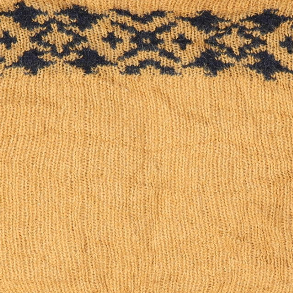 LEON & HARPER Womens Gold   Cardigan Jumper