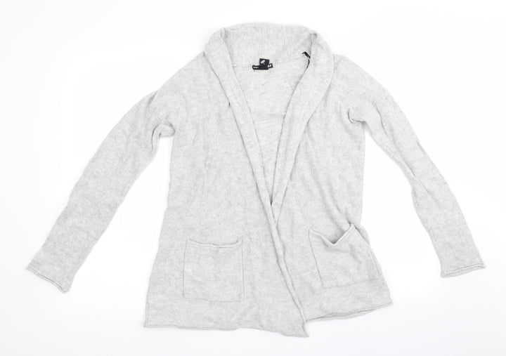 H&M Womens Grey   Cardigan Jumper Size 6