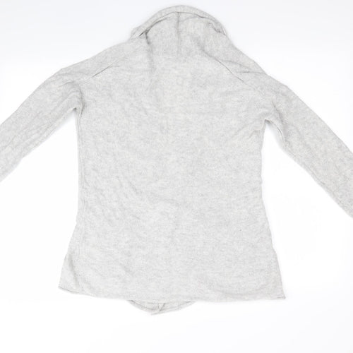 H&M Womens Grey   Cardigan Jumper Size 6