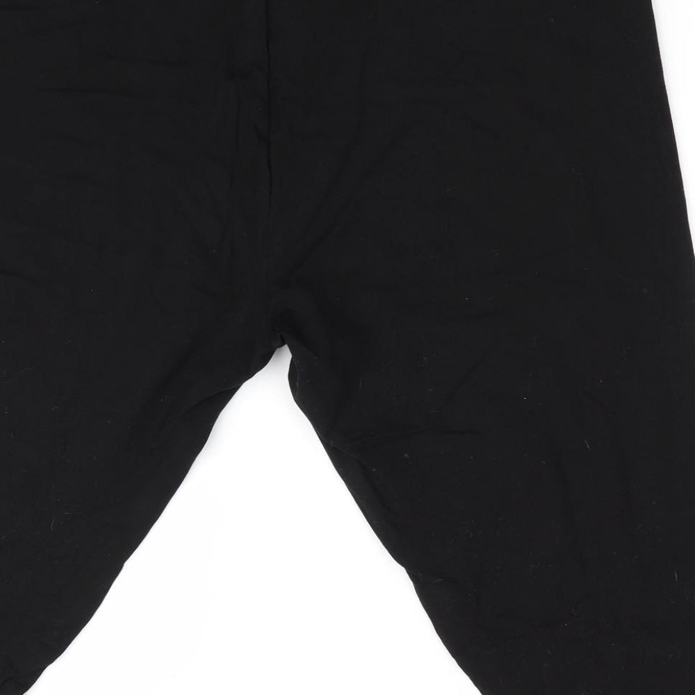 Primark Womens Black   Cropped Leggings Size XL