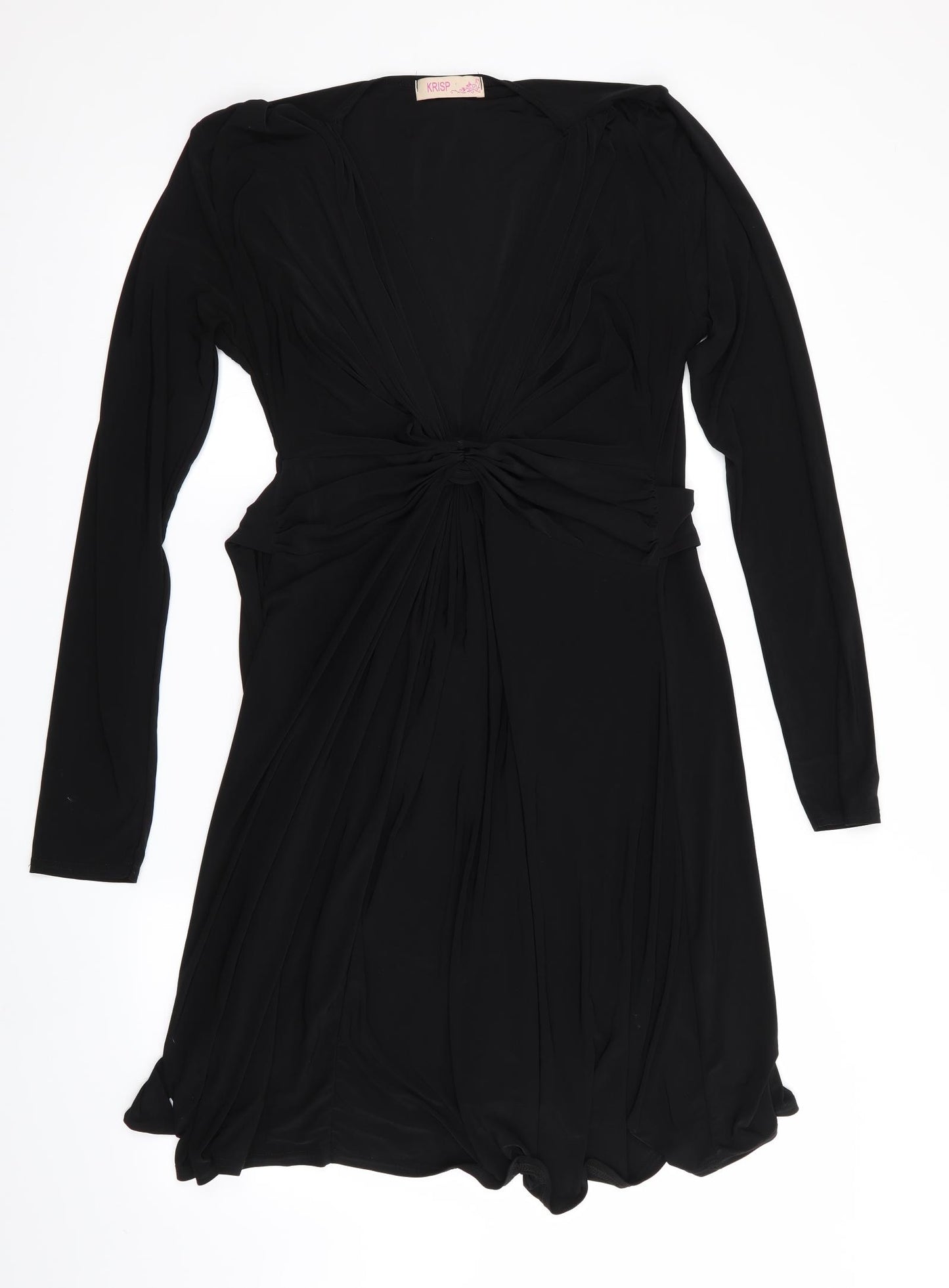 Krisp Womens Black   Fit & Flare  Size 20