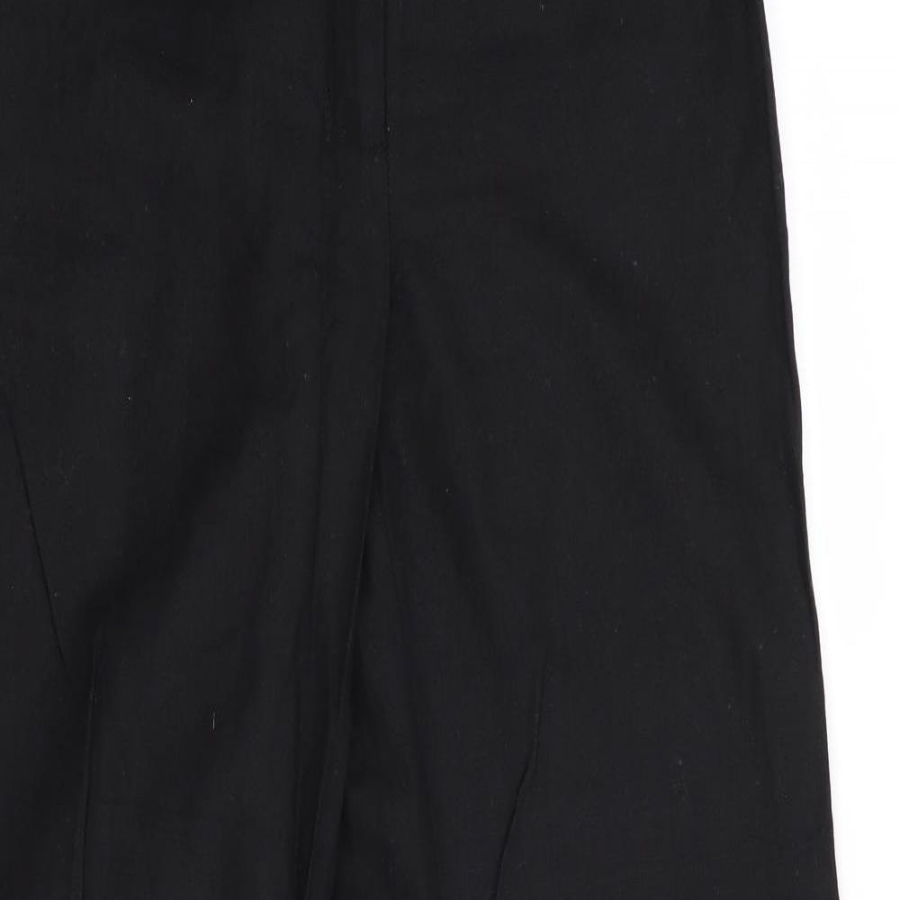 H&M Womens Black   Trousers  Size 10 L28 in