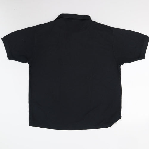 Screen Stars Mens Blue    Polo Size XL  - Aviation