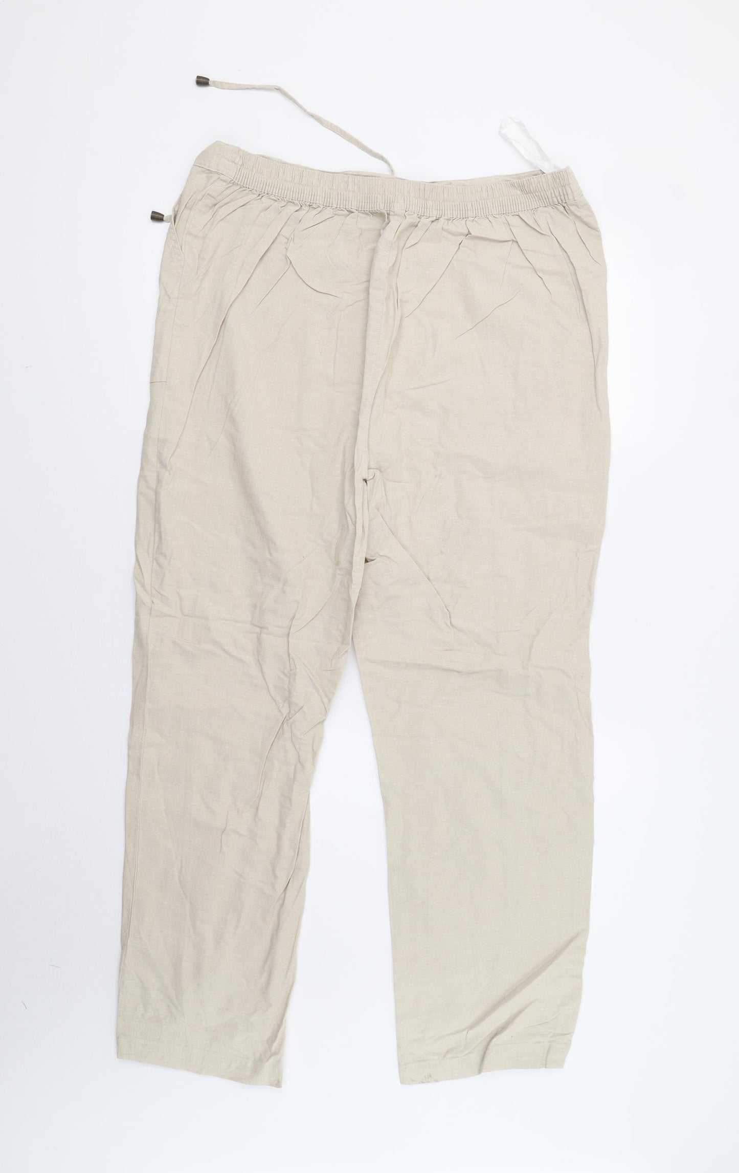 Isle Womens Beige   Trousers  Size 20 L29 in