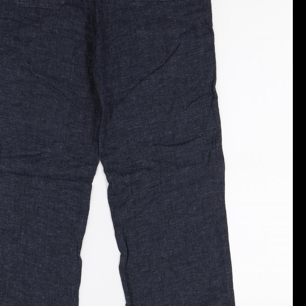 Debenhams Womens Blue   Trousers  Size 12 L29 in