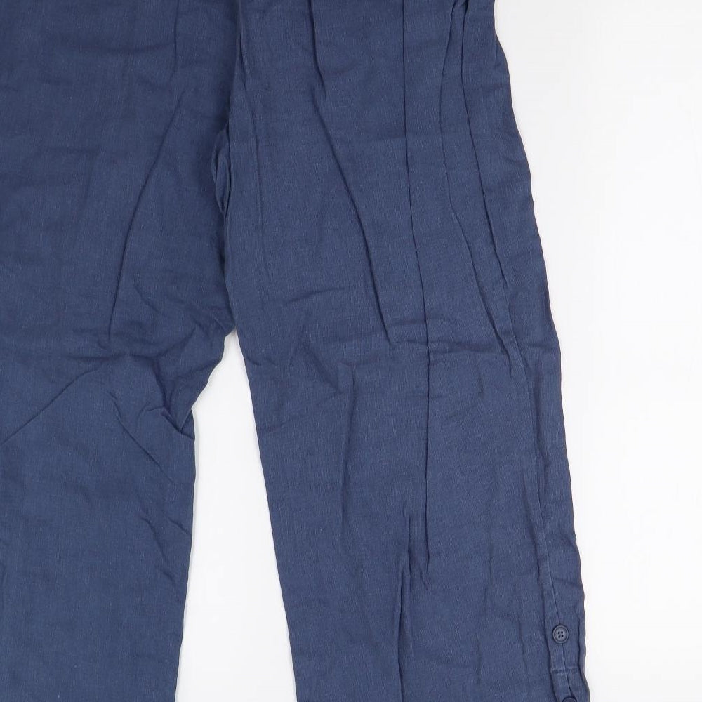George Womens Blue   Trousers  Size 18 L27 in
