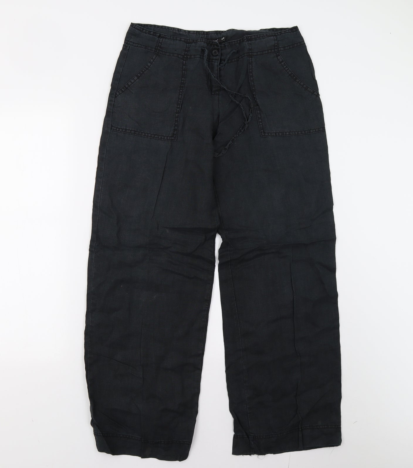 Primark Womens Black   Trousers  Size 10 L31 in