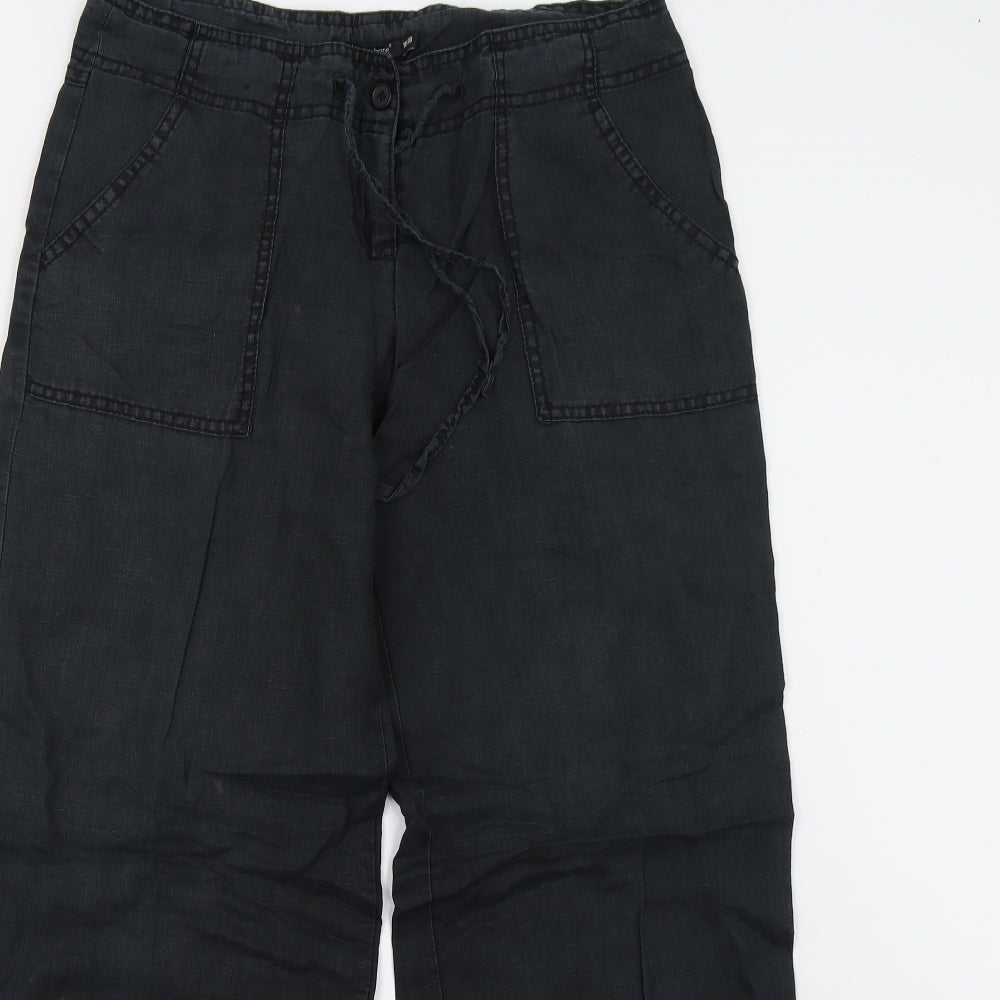Primark Womens Black   Trousers  Size 10 L31 in