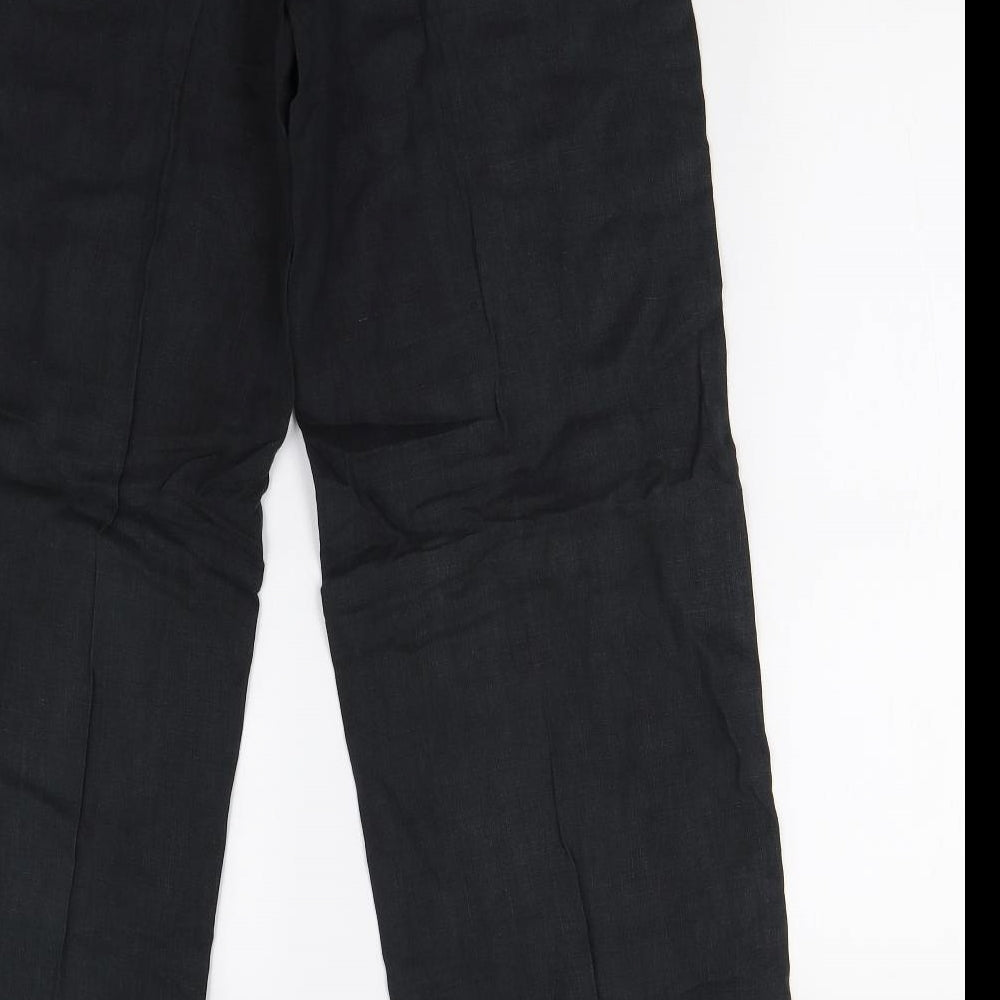 Primark Womens Black   Trousers  Size 10 L31 in