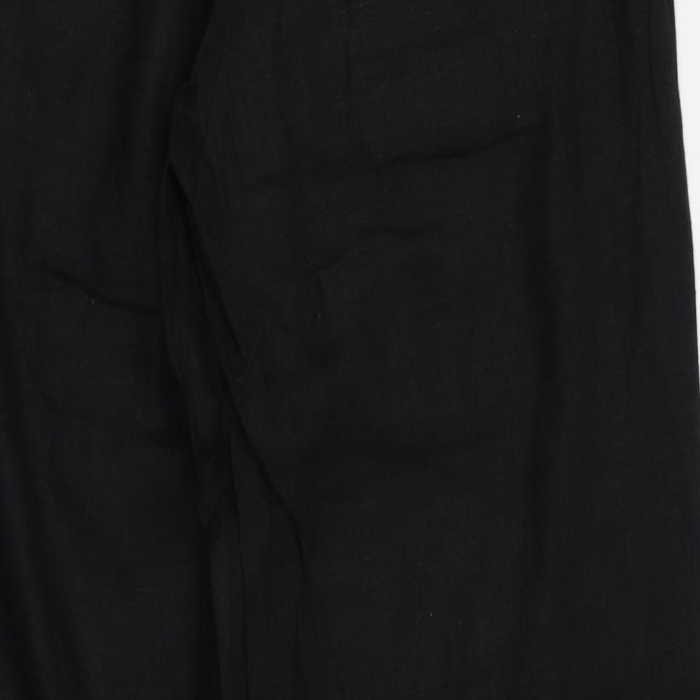 Sasperilla Womens Black   Trousers  Size 12 L33 in