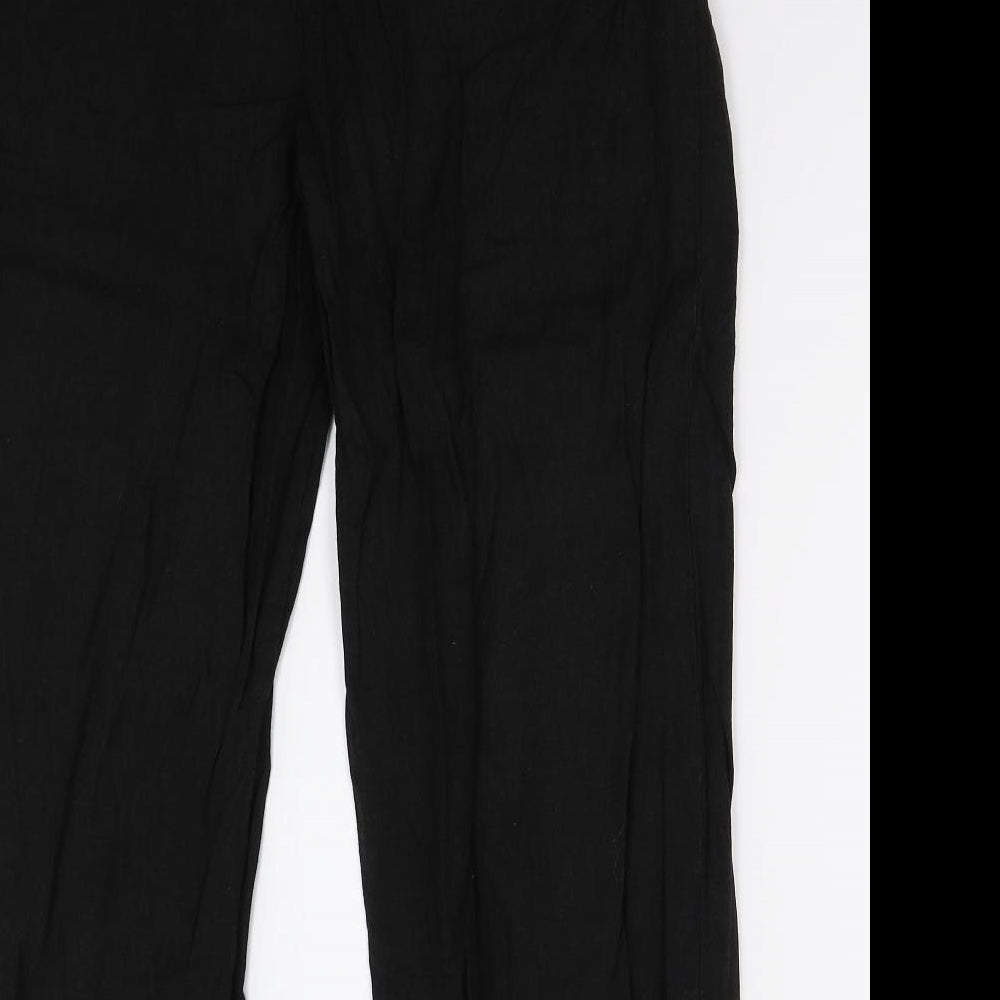 Papaya Womens Black   Trousers  Size 16 L24 in
