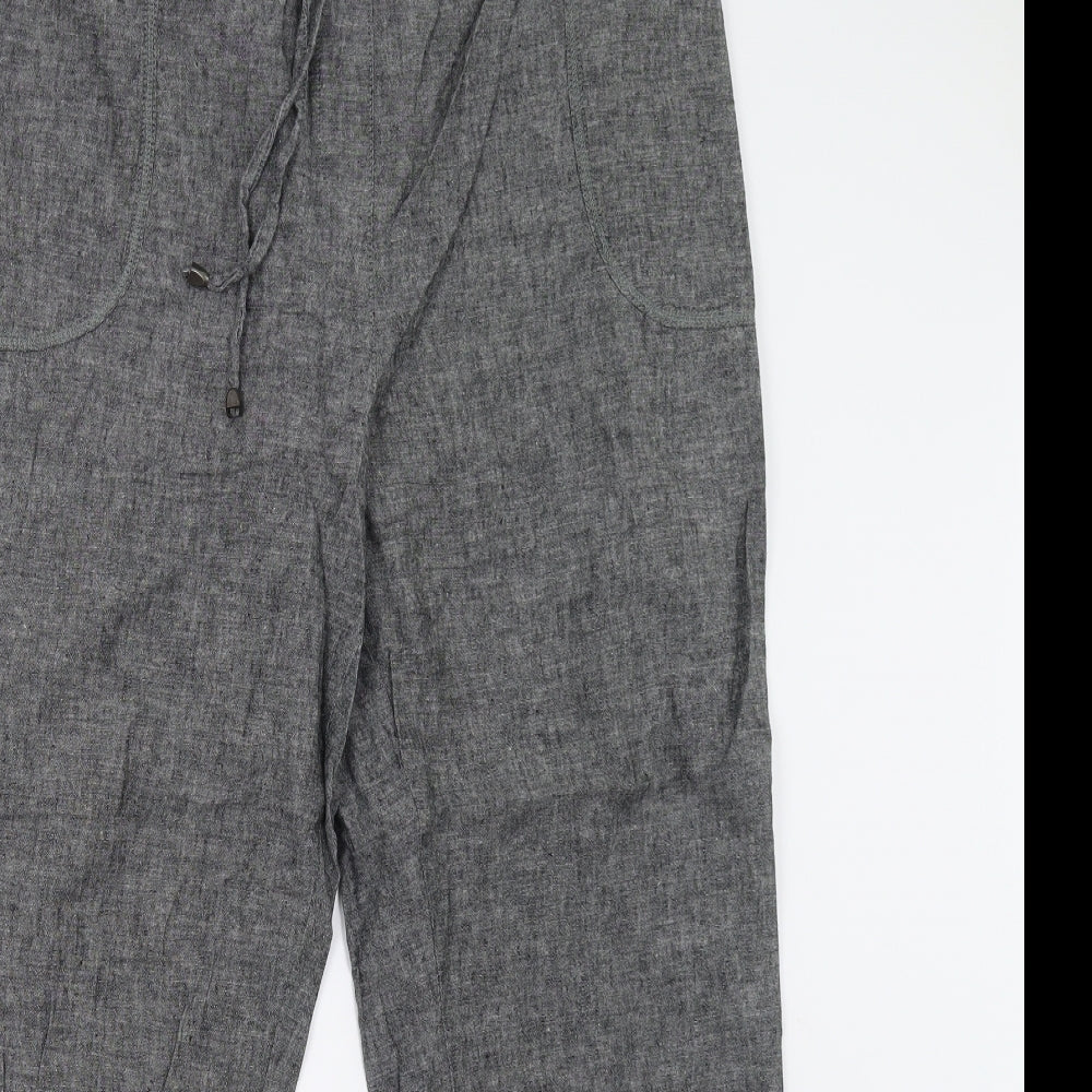 Bonmarché Womens Grey   Trousers  Size 18 L28 in