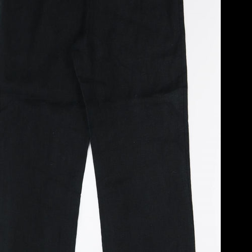 M&S Womens Black   Trousers  Size 14 L26 in