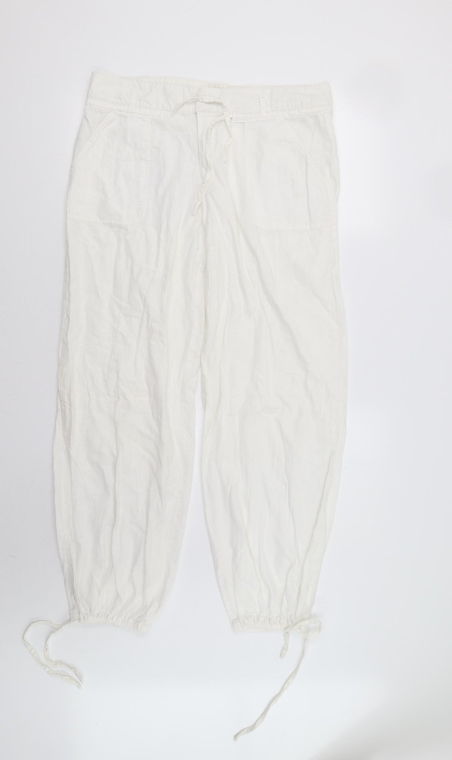 La Redoute Womens White   Trousers  Size 16 L30 in