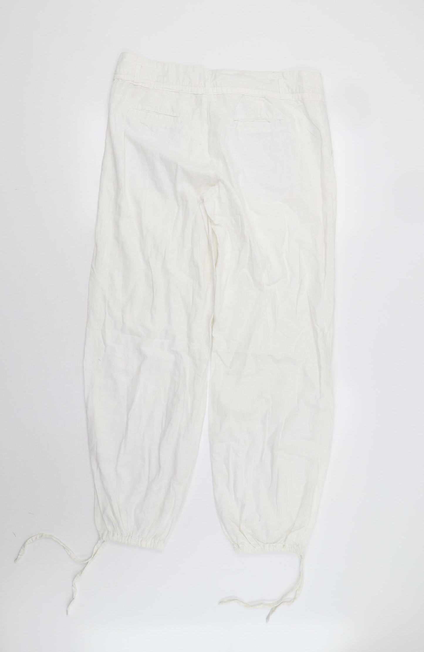 La Redoute Womens White   Trousers  Size 16 L30 in