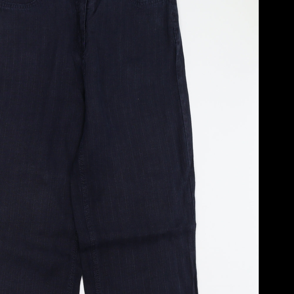Per Una Womens Blue   Trousers  Size 12 L28 in