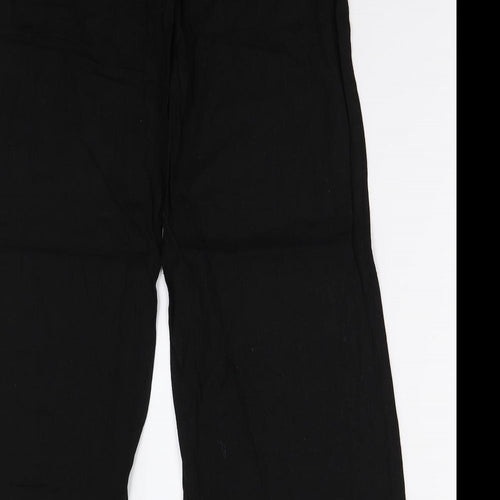 F&F Womens Black   Trousers  Size 8 L28 in