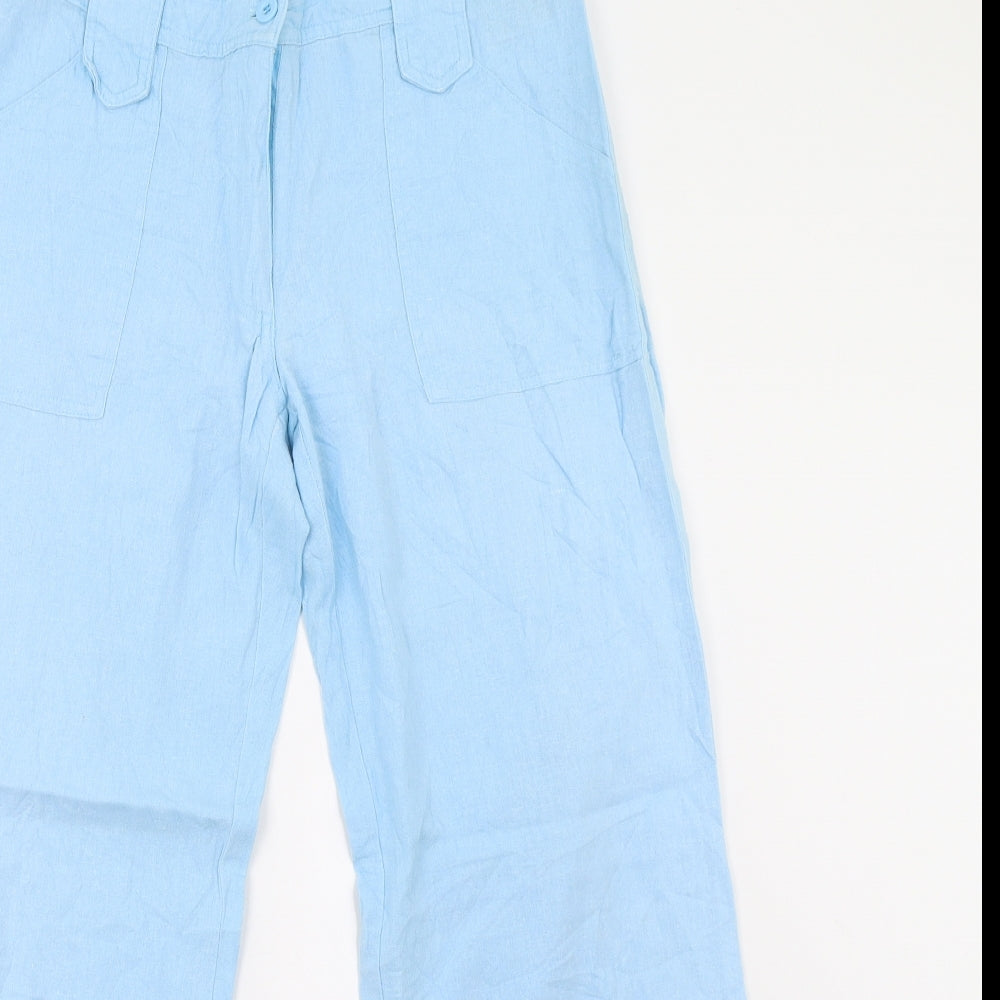 Preworn Womens Blue   Trousers  Size 10 L27 in