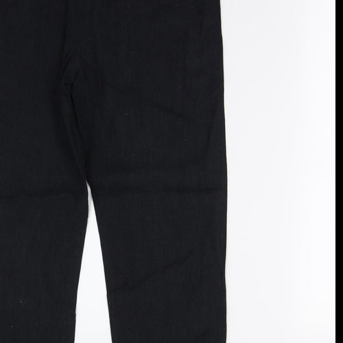Klass Womens Black   Trousers  Size 12 L27 in