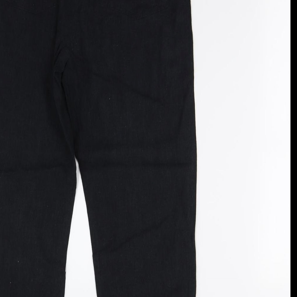 Klass Womens Black   Trousers  Size 12 L27 in