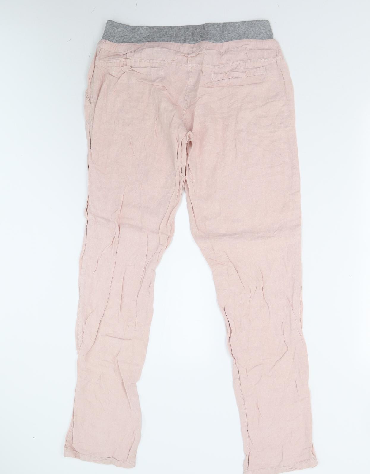 Promod Womens Pink   Trousers  Size 10 L32 in