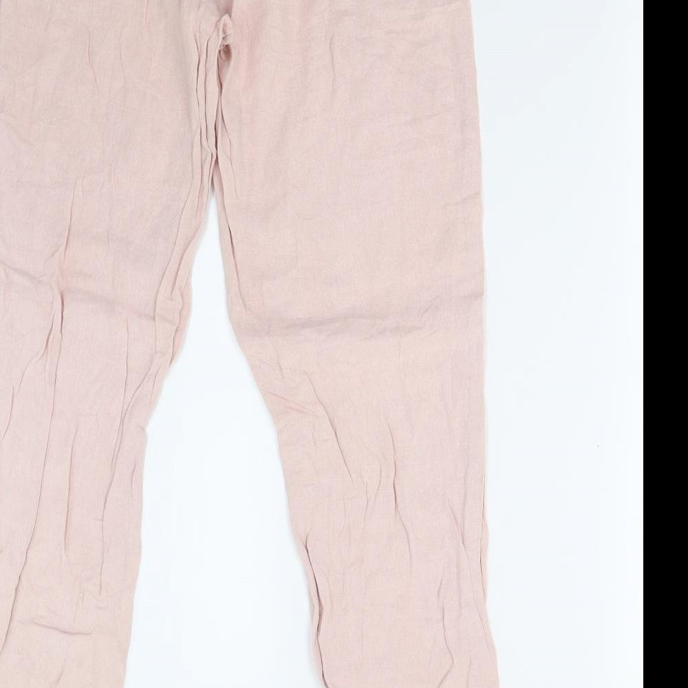 Promod Womens Pink   Trousers  Size 10 L32 in