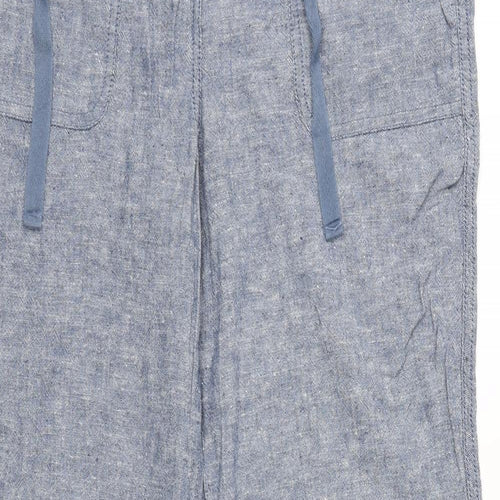 TU Womens Blue   Trousers  Size 10 L32 in