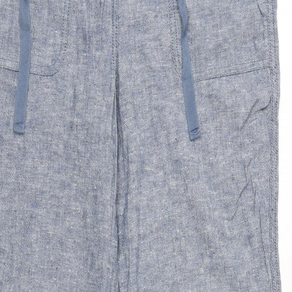 TU Womens Blue   Trousers  Size 10 L32 in
