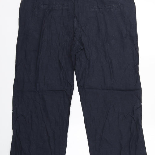 Dorothy Perkins Womens Blue   Trousers  Size 16 L25.5 in