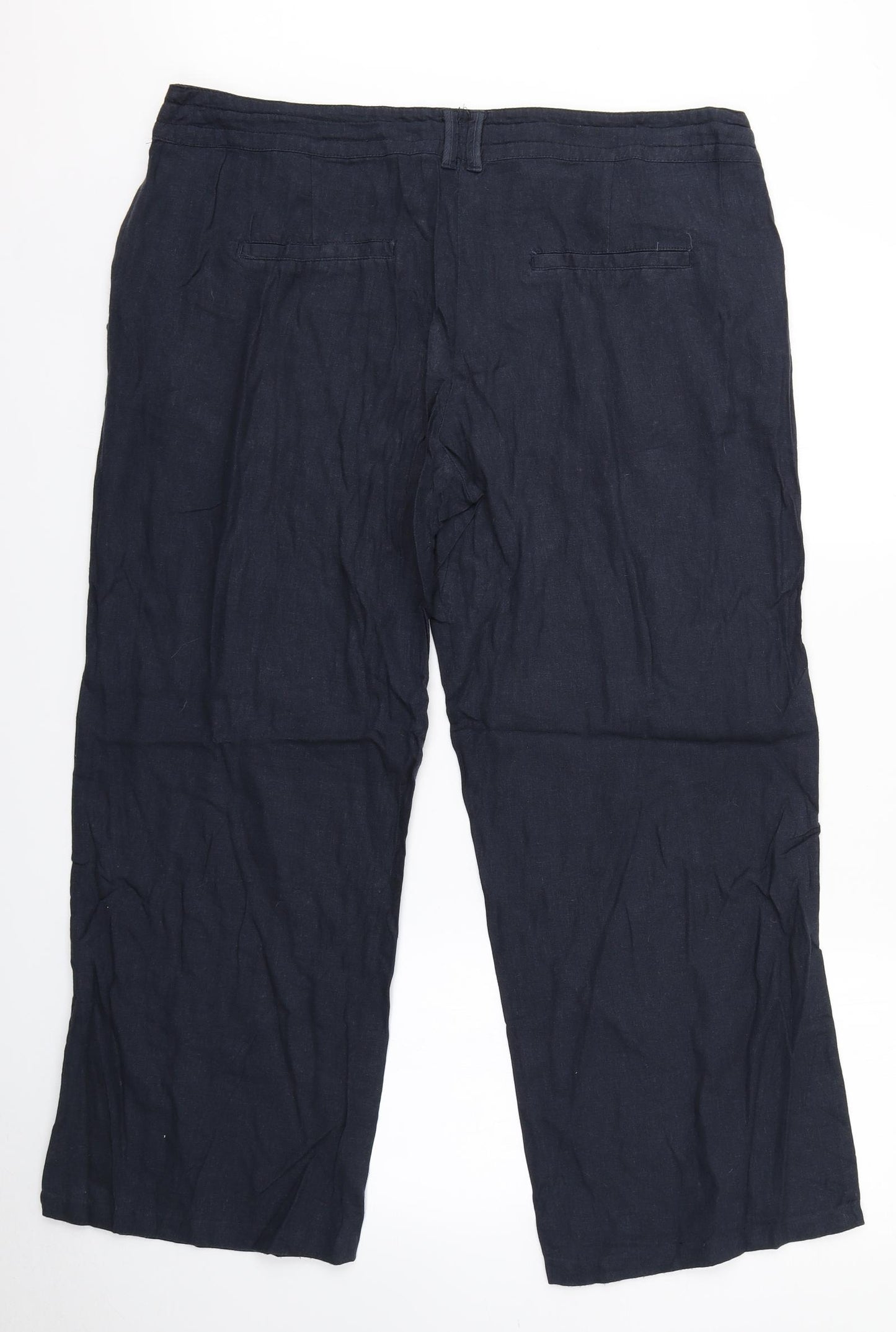 Dorothy Perkins Womens Blue   Trousers  Size 16 L25.5 in