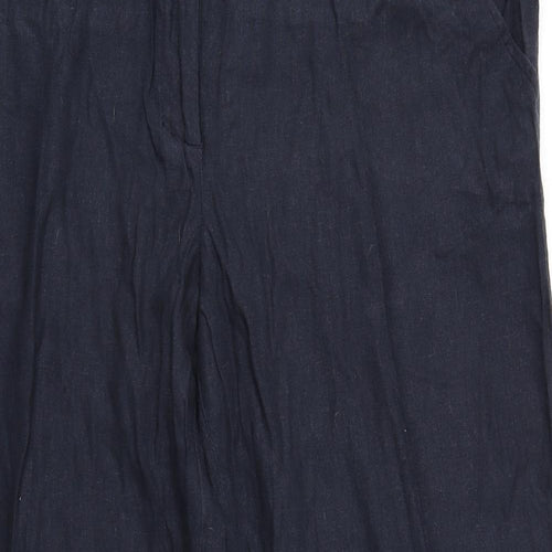Dorothy Perkins Womens Blue   Trousers  Size 16 L25.5 in