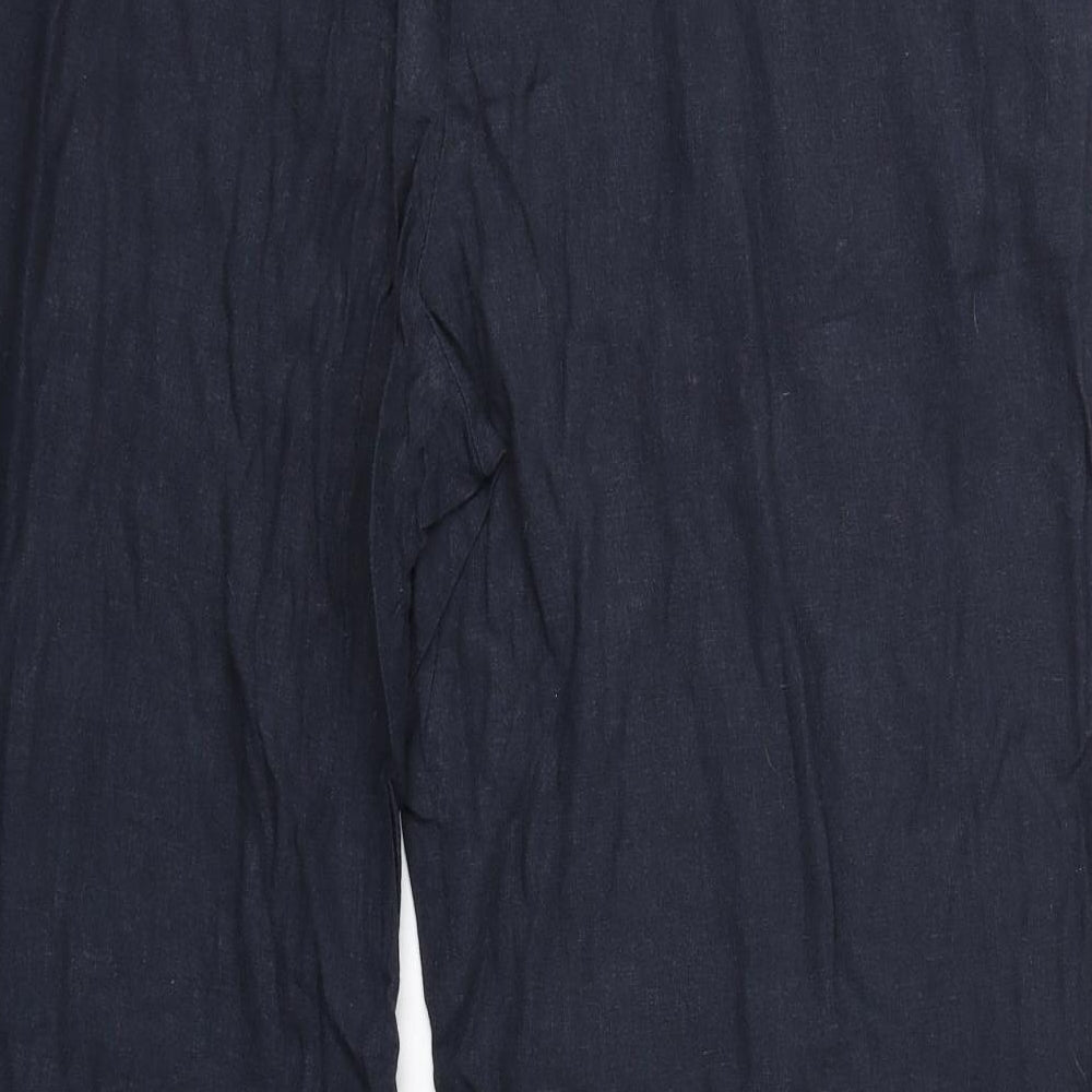 Dorothy Perkins Womens Blue   Trousers  Size 16 L25.5 in